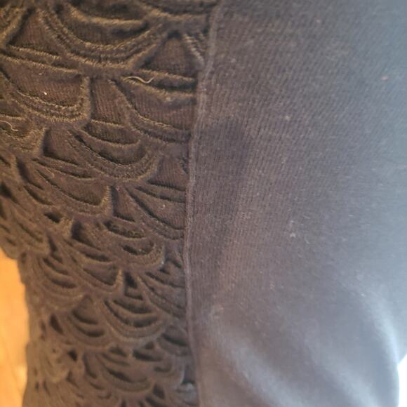 J Crew lace front knit tank top XS Navy Blue - Picture 7 of 12